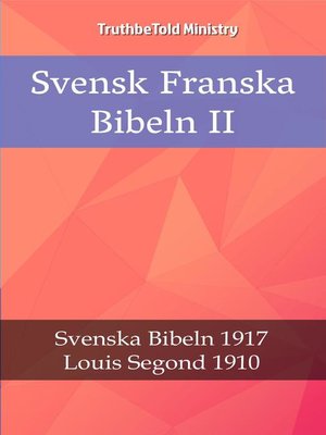 cover image of Svensk Franska Bibeln II